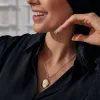 14k Oval Locket Necklace sold by Tiny Tags