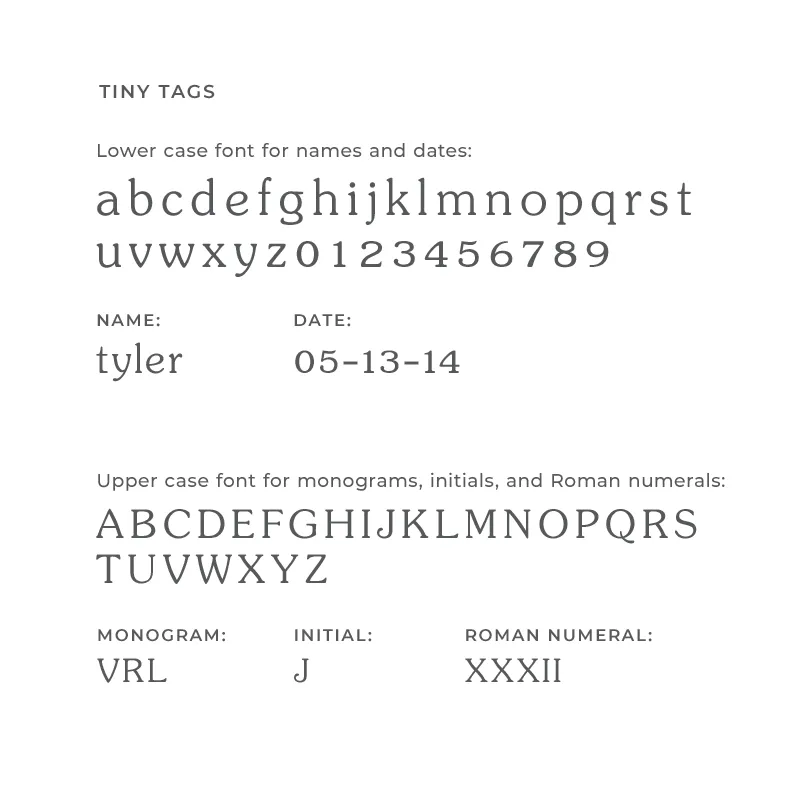 Gold Initial Circle - Uppercase sold by Tiny Tags product image thumbnail 3