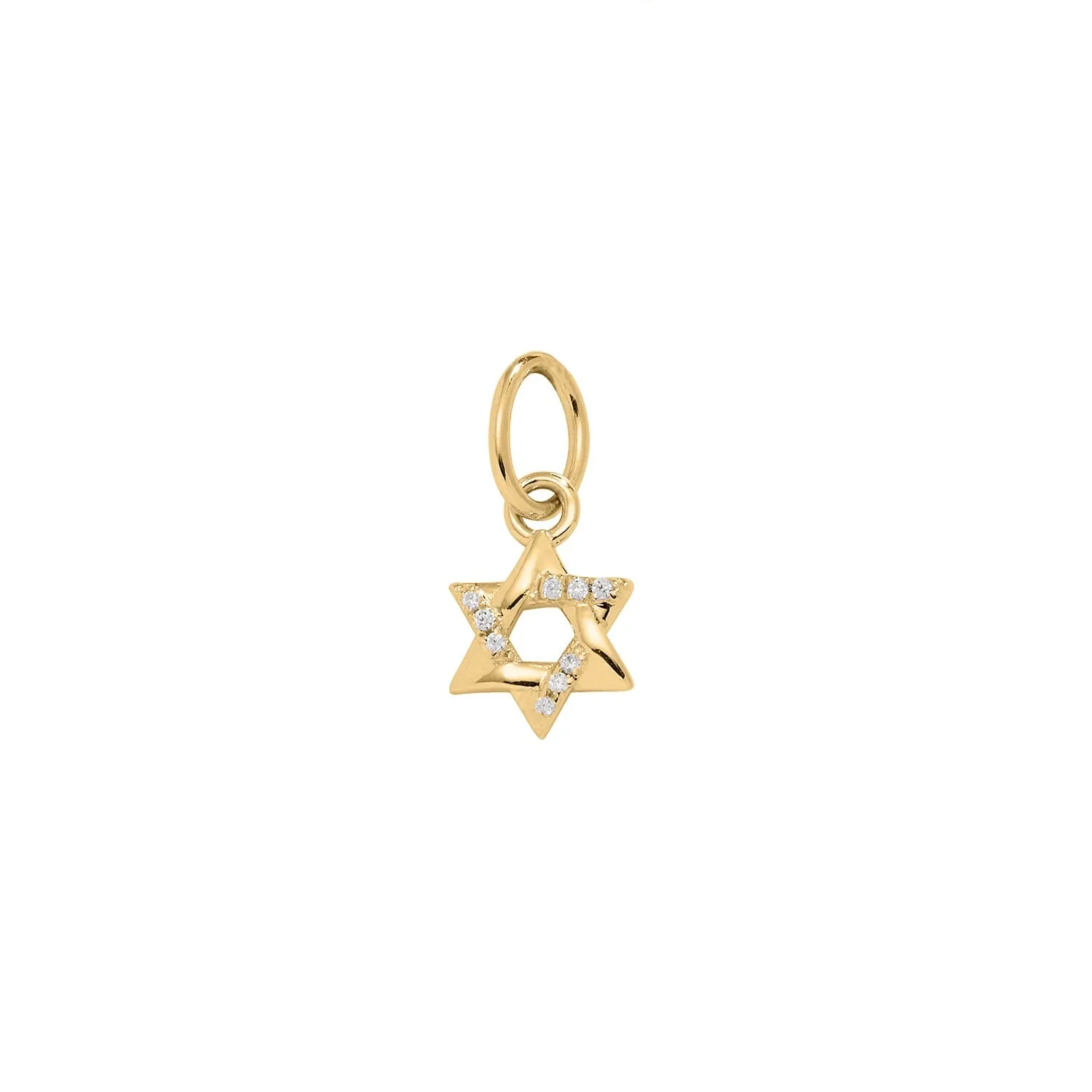 Pavé Star of David Charm sold by Tiny Tags product image thumbnail 5