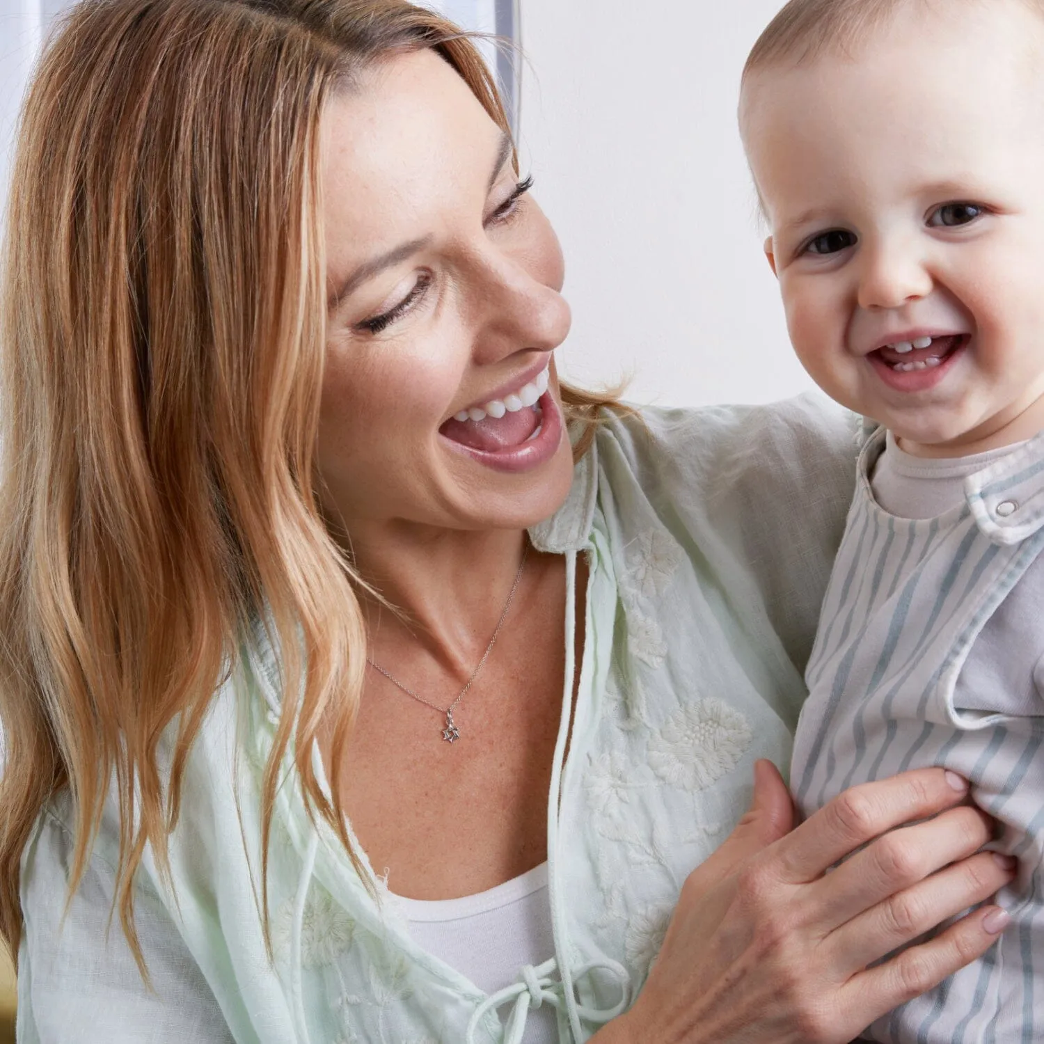 Pavé Star of David Necklace sold by Tiny Tags product image thumbnail 4