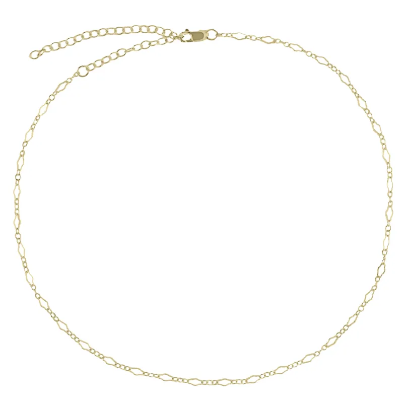 14k Gold Aries Choker sold by Tiny Tags