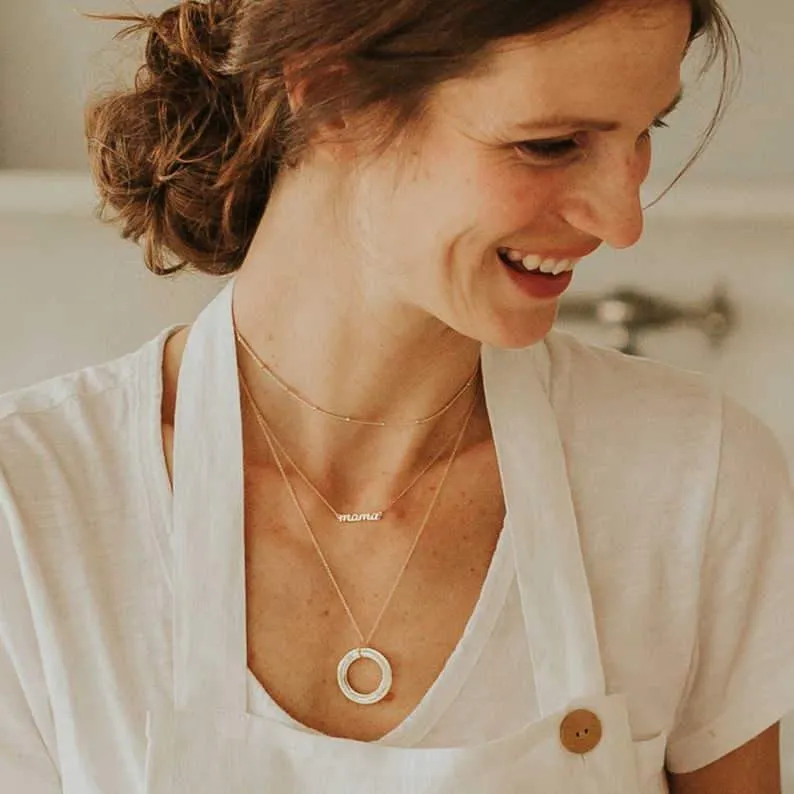 Gold Mama Nameplate - Gift with Purchase sold by Tiny Tags product image thumbnail 4