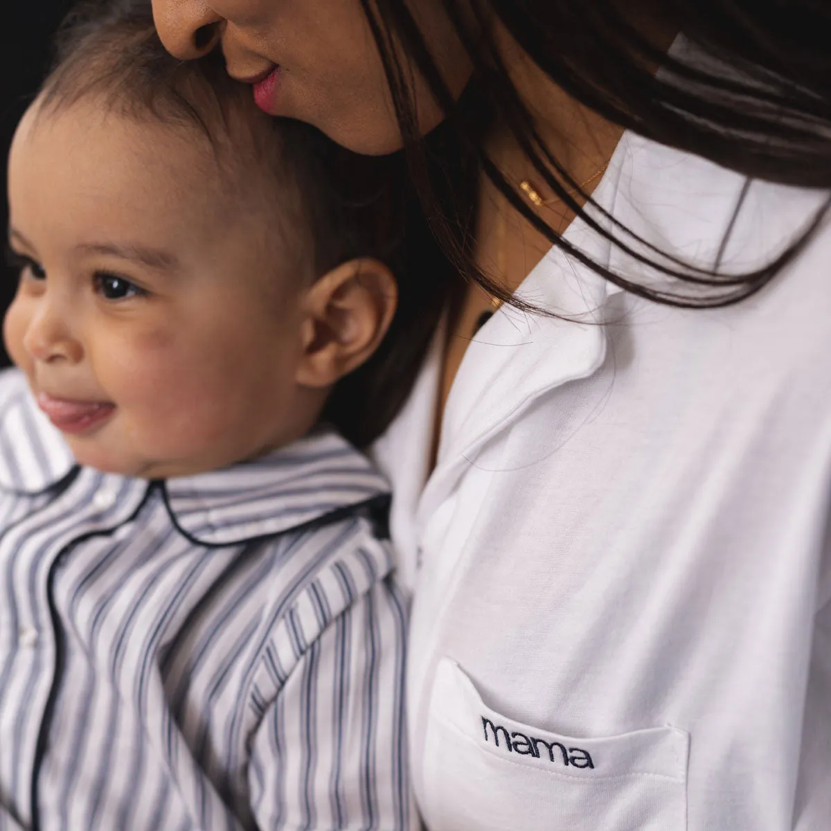 Sterling Silver Modern Mama Nameplate - Petite Plume Collab sold by Tiny Tags product image thumbnail 3