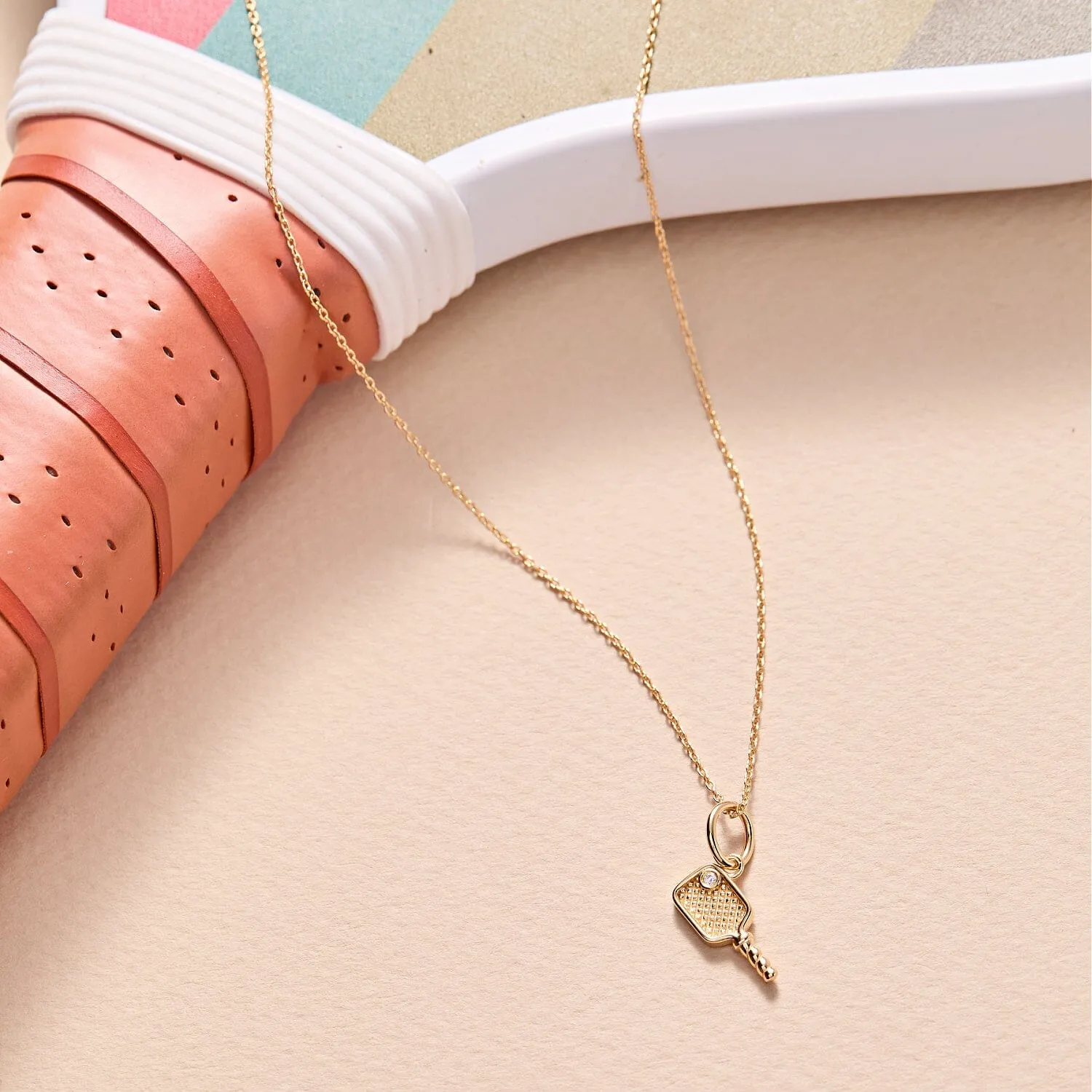 Pickleball Charm sold by Tiny Tags product image thumbnail 3