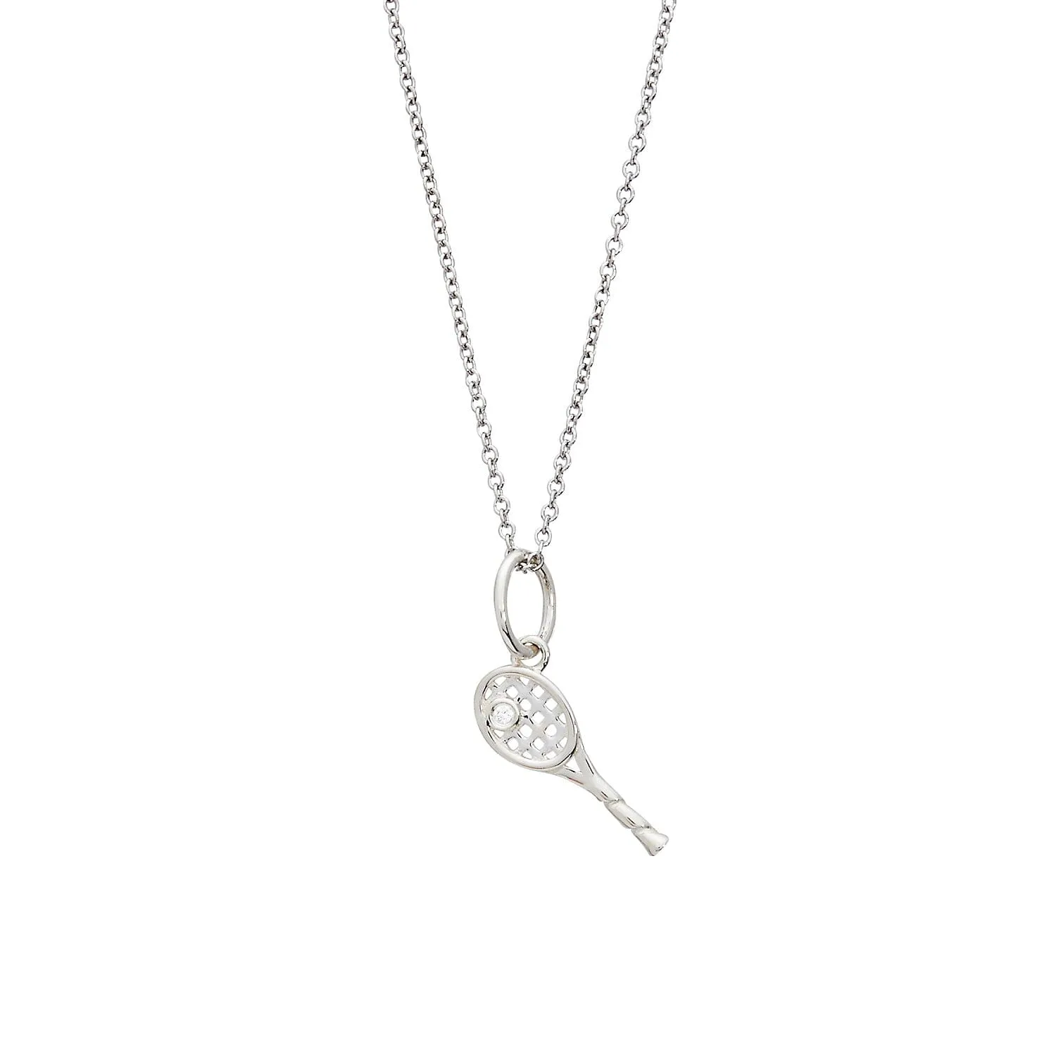 Tennis Charm Necklace sold by Tiny Tags product image thumbnail 5