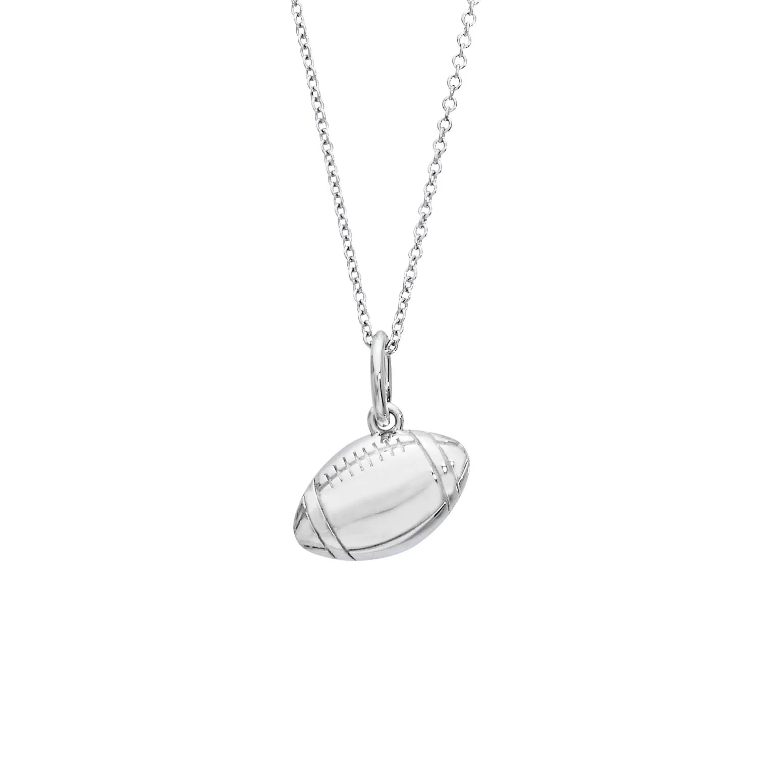 Football Charm Necklace sold by Tiny Tags product image thumbnail 5