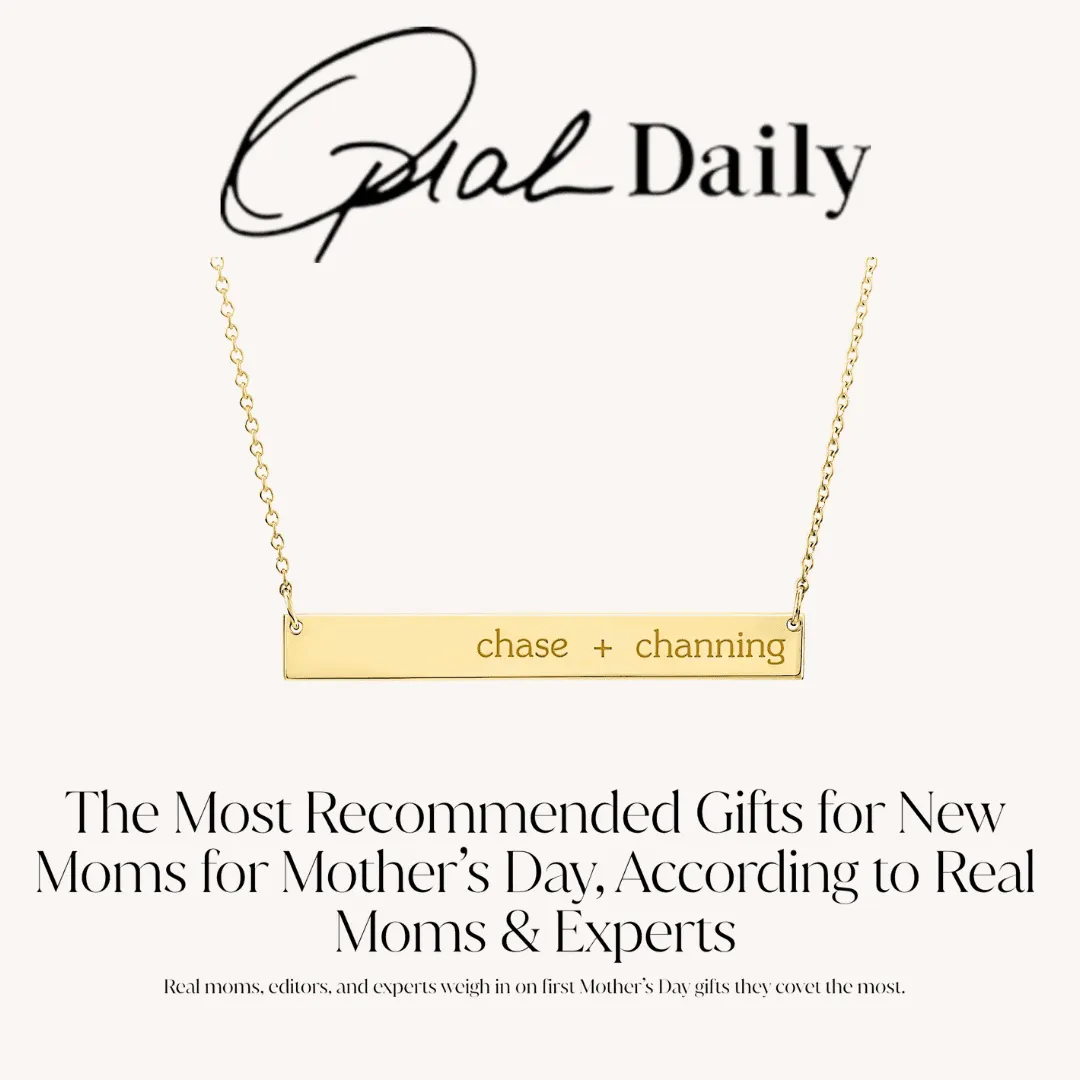 Skinny Bar Necklace sold by Tiny Tags product image thumbnail 2