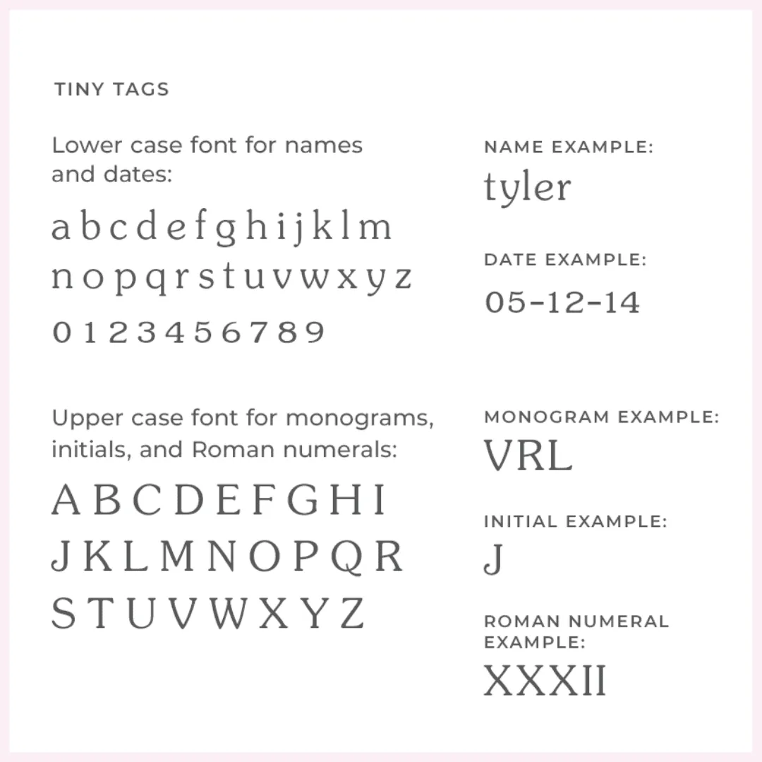 Mini Initial Chain Bracelet sold by Tiny Tags product image thumbnail 4