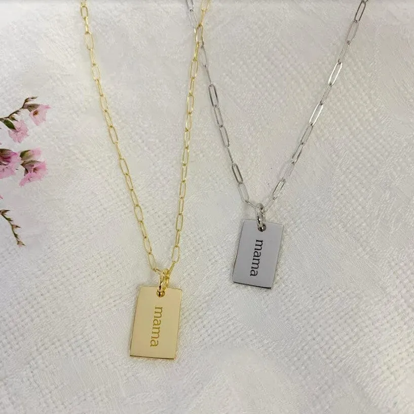 Mama Mini Dog Tag sold by Tiny Tags product image thumbnail 3