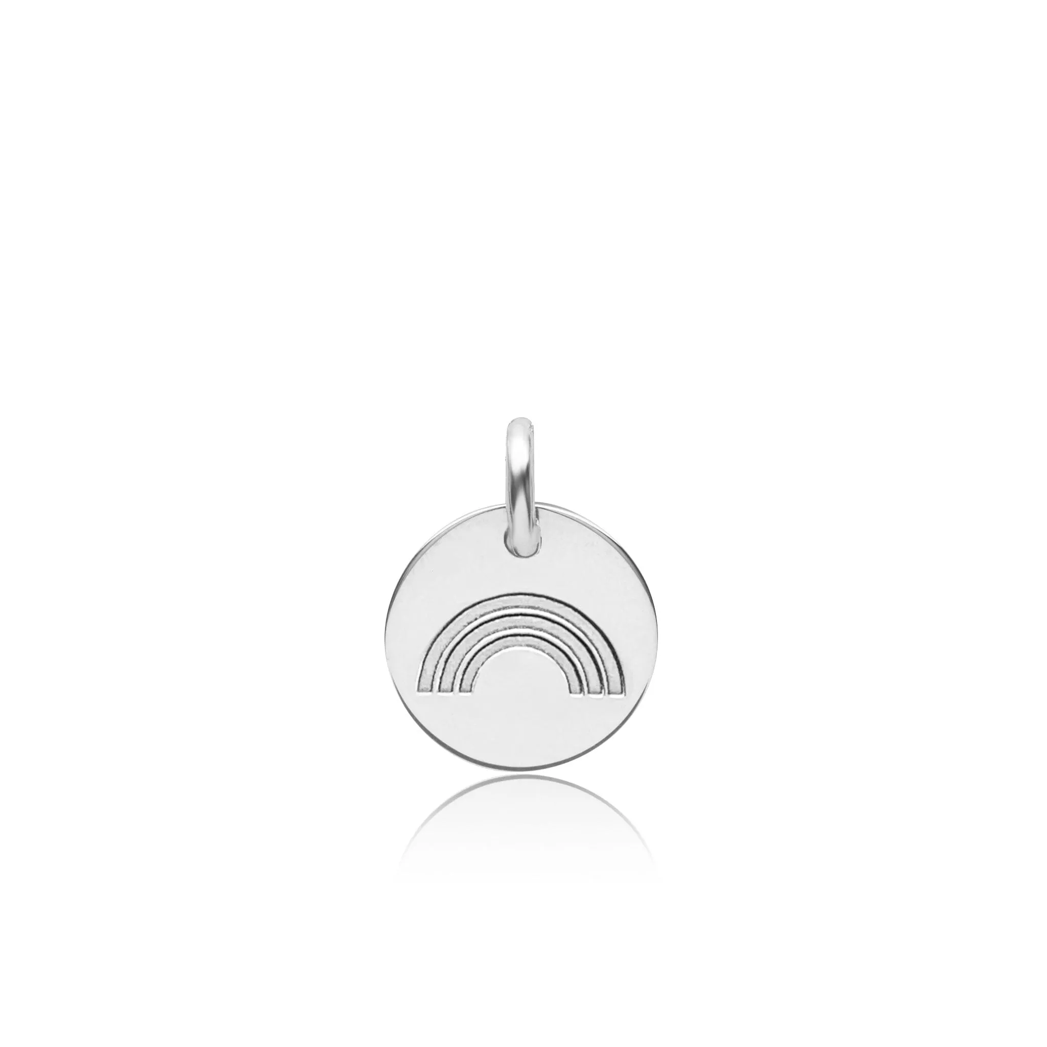 Engravable Rainbow Circle Tag sold by Tiny Tags product image thumbnail 3