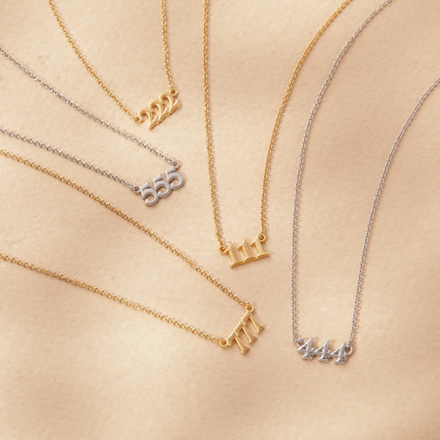 Angel Number Necklace sold by Tiny Tags