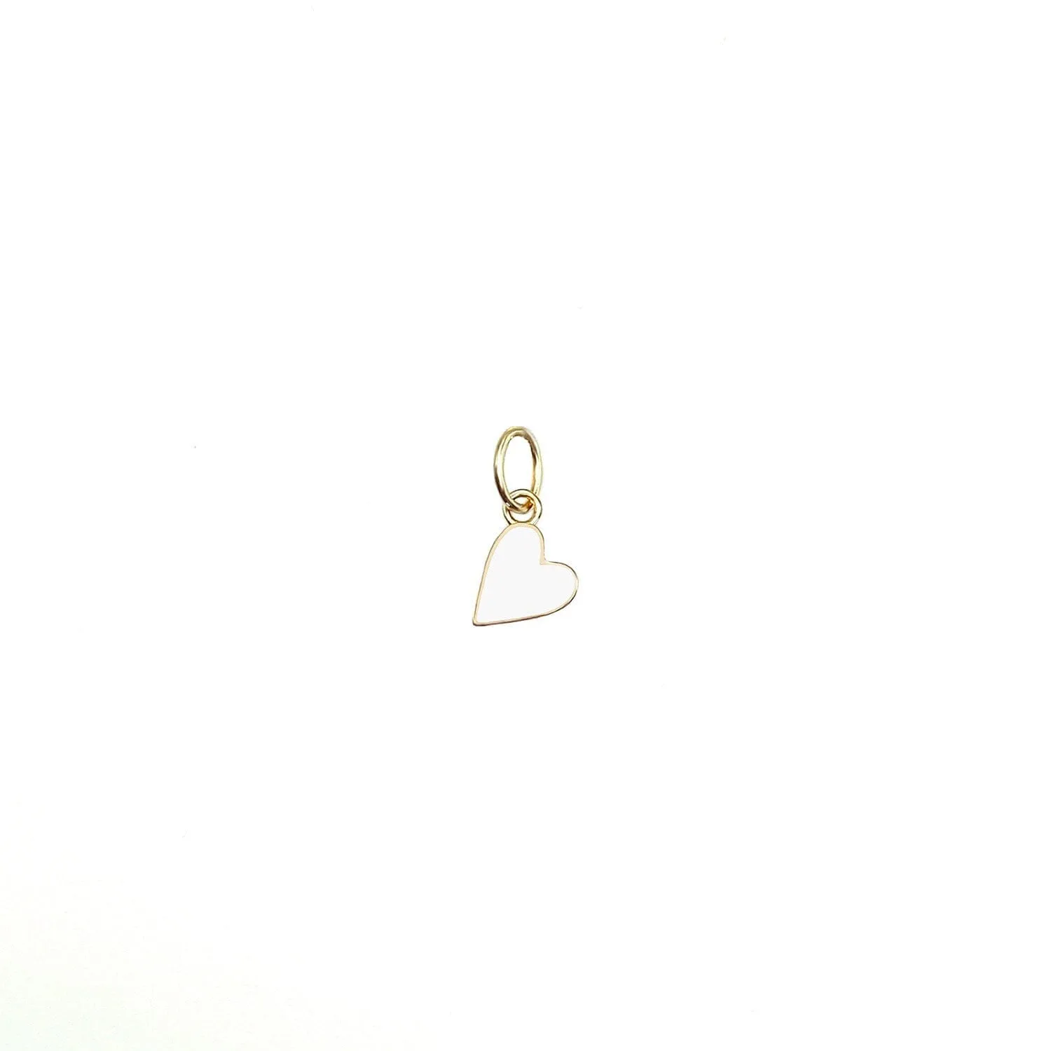 Solid Enamel Heart Charm sold by Tiny Tags product image thumbnail 4