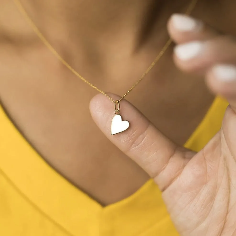 Solid Enamel Heart Charm sold by Tiny Tags product image thumbnail 5