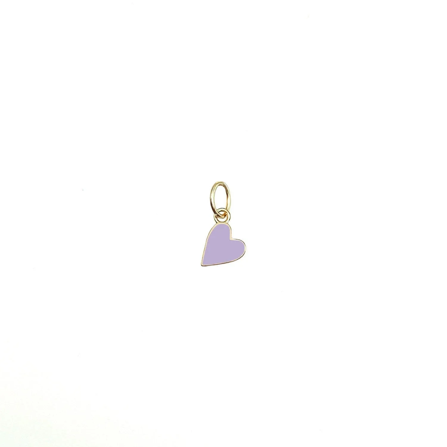Solid Enamel Heart Charm sold by Tiny Tags product image thumbnail 2