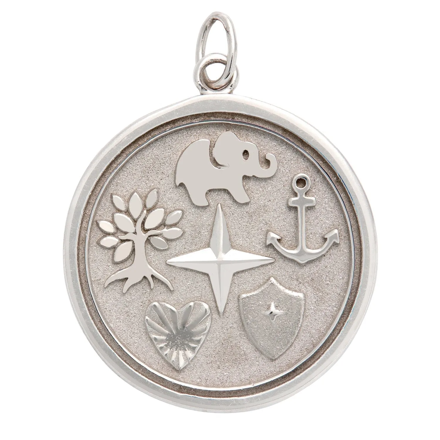 Reflection Coin Pendant sold by Tiny Tags product image thumbnail 2