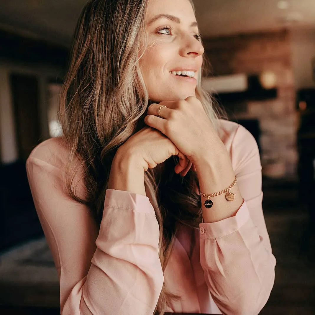 Family Bracelet - 1 to 10 Tags sold by Tiny Tags product image thumbnail 3