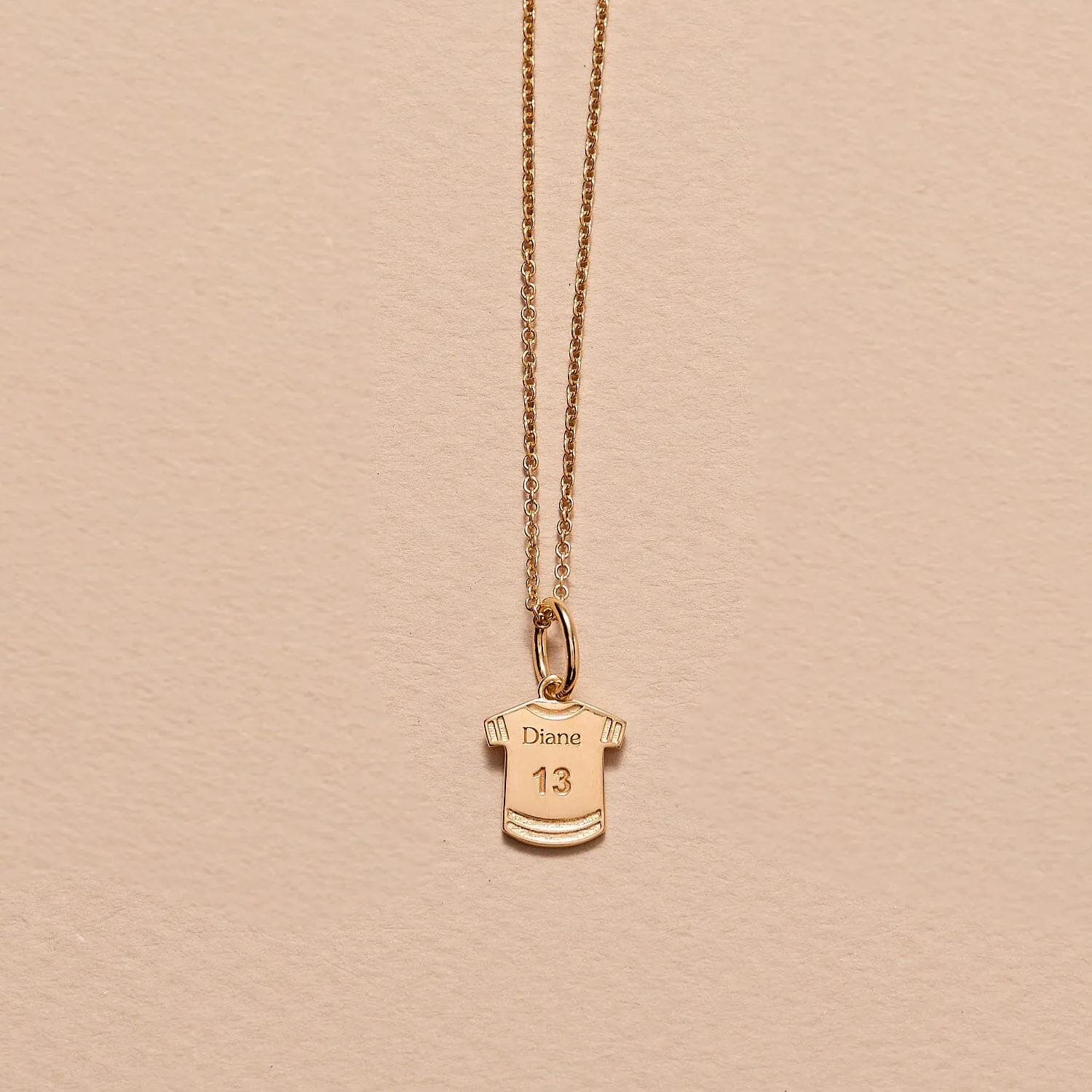 Jersey Charm Necklace sold by Tiny Tags product image thumbnail 3