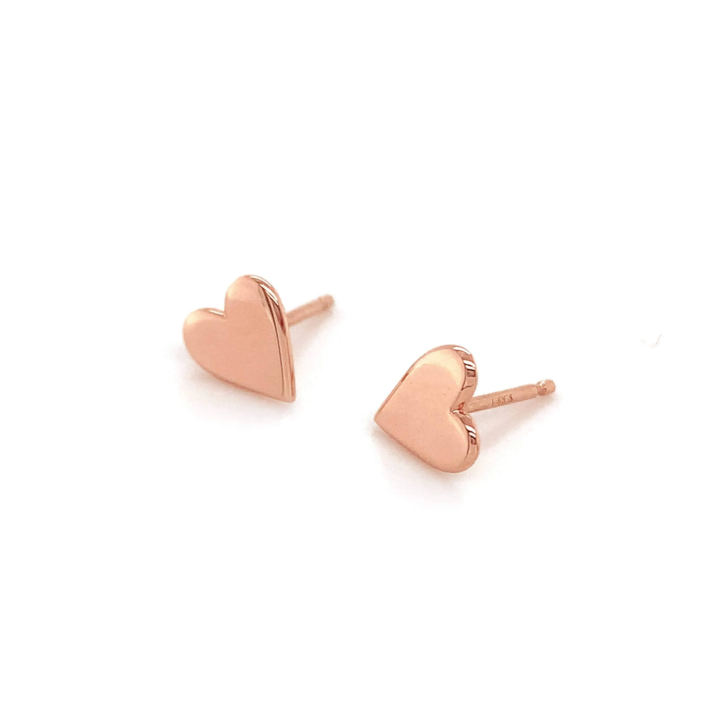 Heart Stud Earrings sold by Tiny Tags product image thumbnail 5