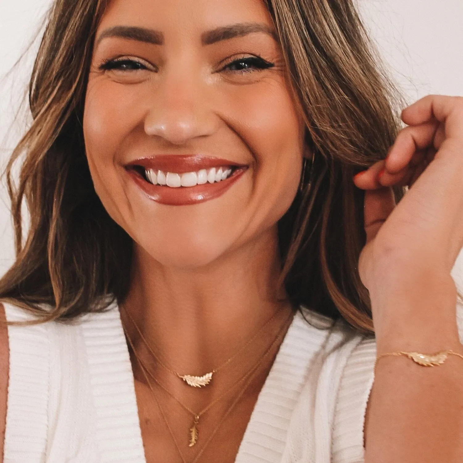 Flamingo Feather Bracelet by Lindsey Gurk sold by Tiny Tags product image thumbnail 5