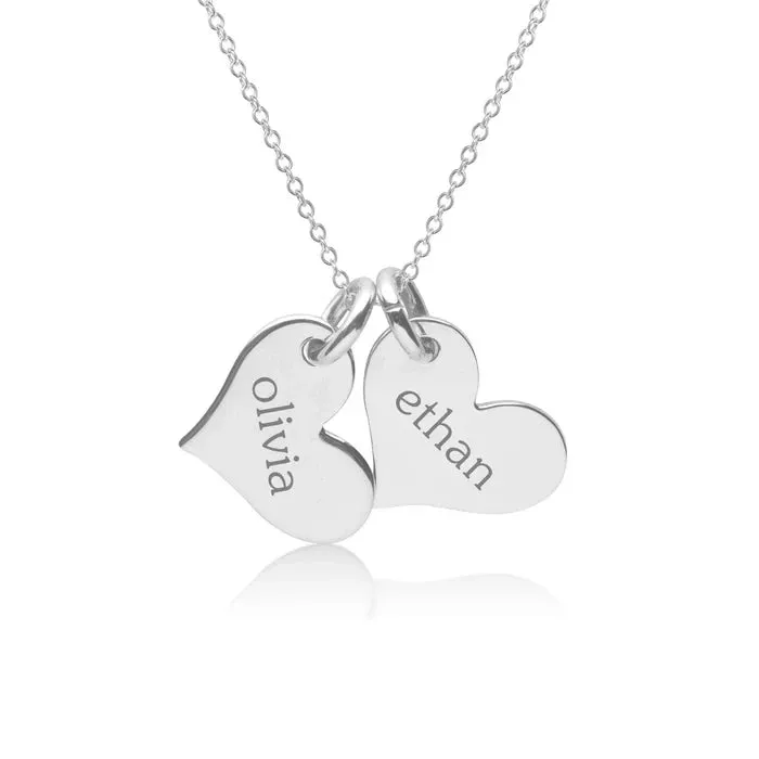 Heart Necklace - 2 Tags sold by Tiny Tags product image thumbnail 2