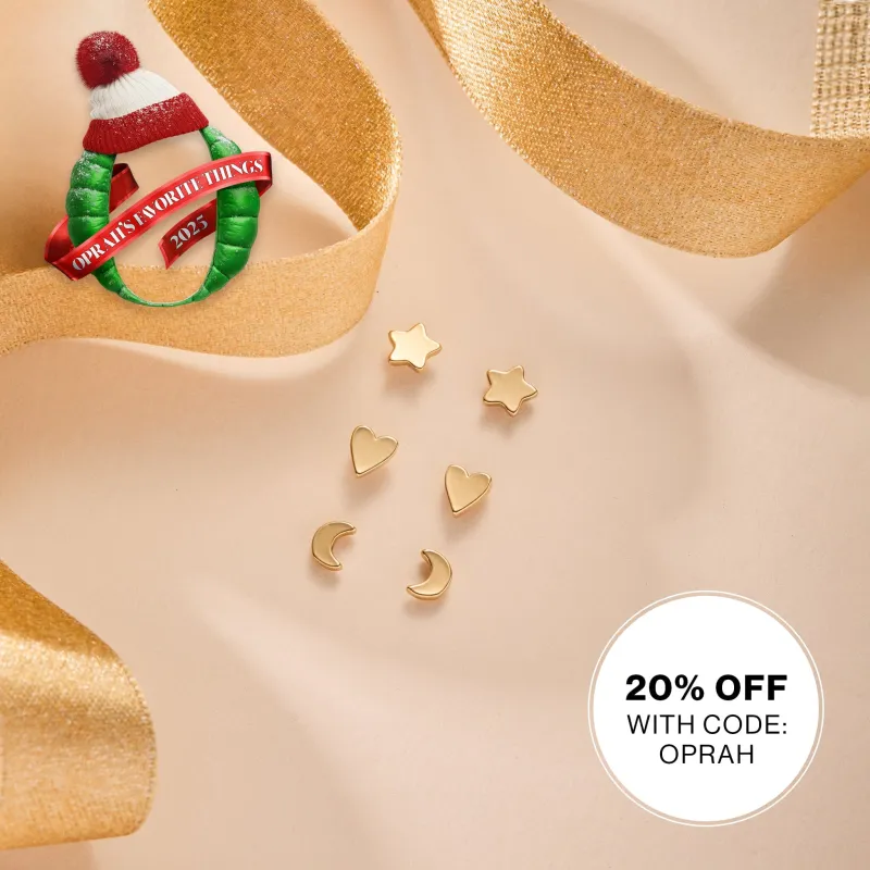 Celestial Stud Earring Set sold by Tiny Tags