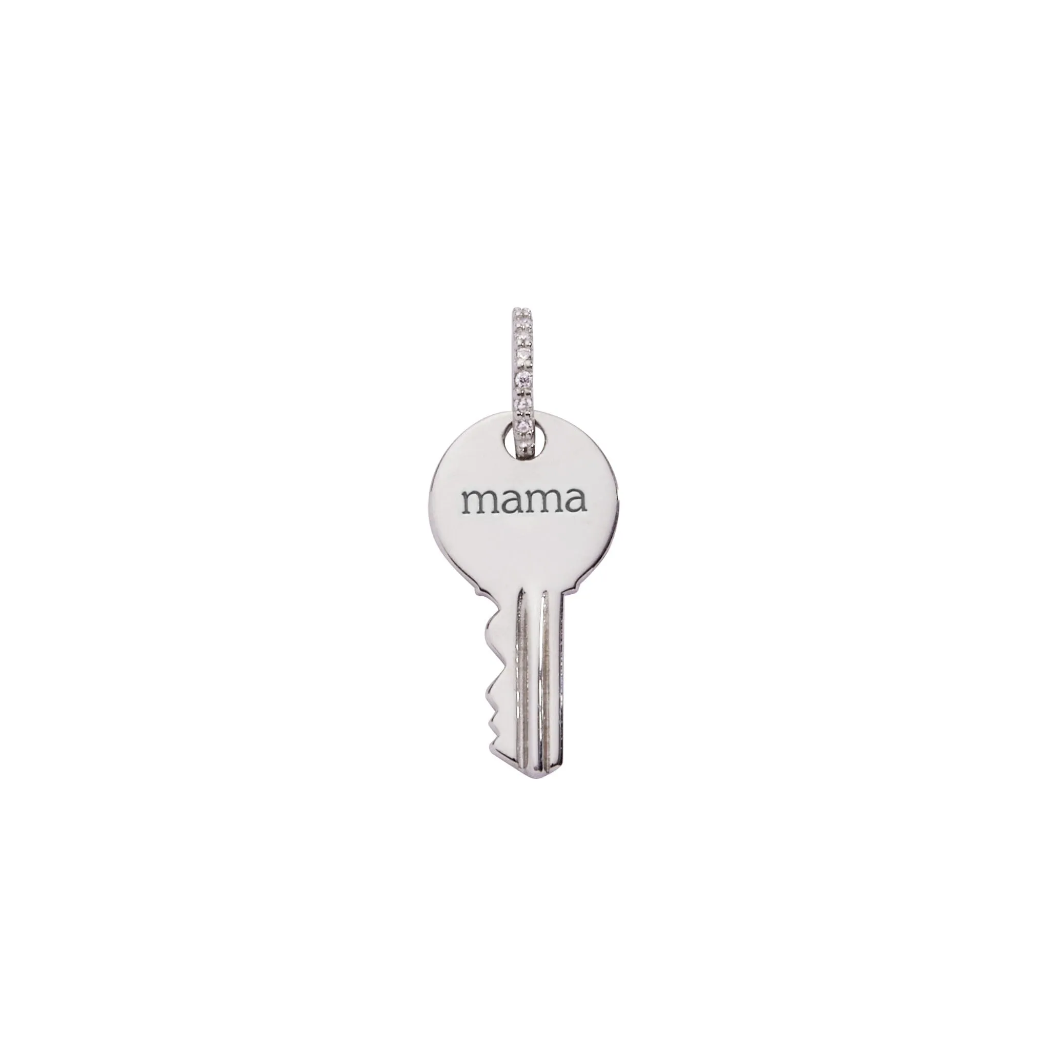 Round 'Mama' Key Charm sold by Tiny Tags product image thumbnail 4