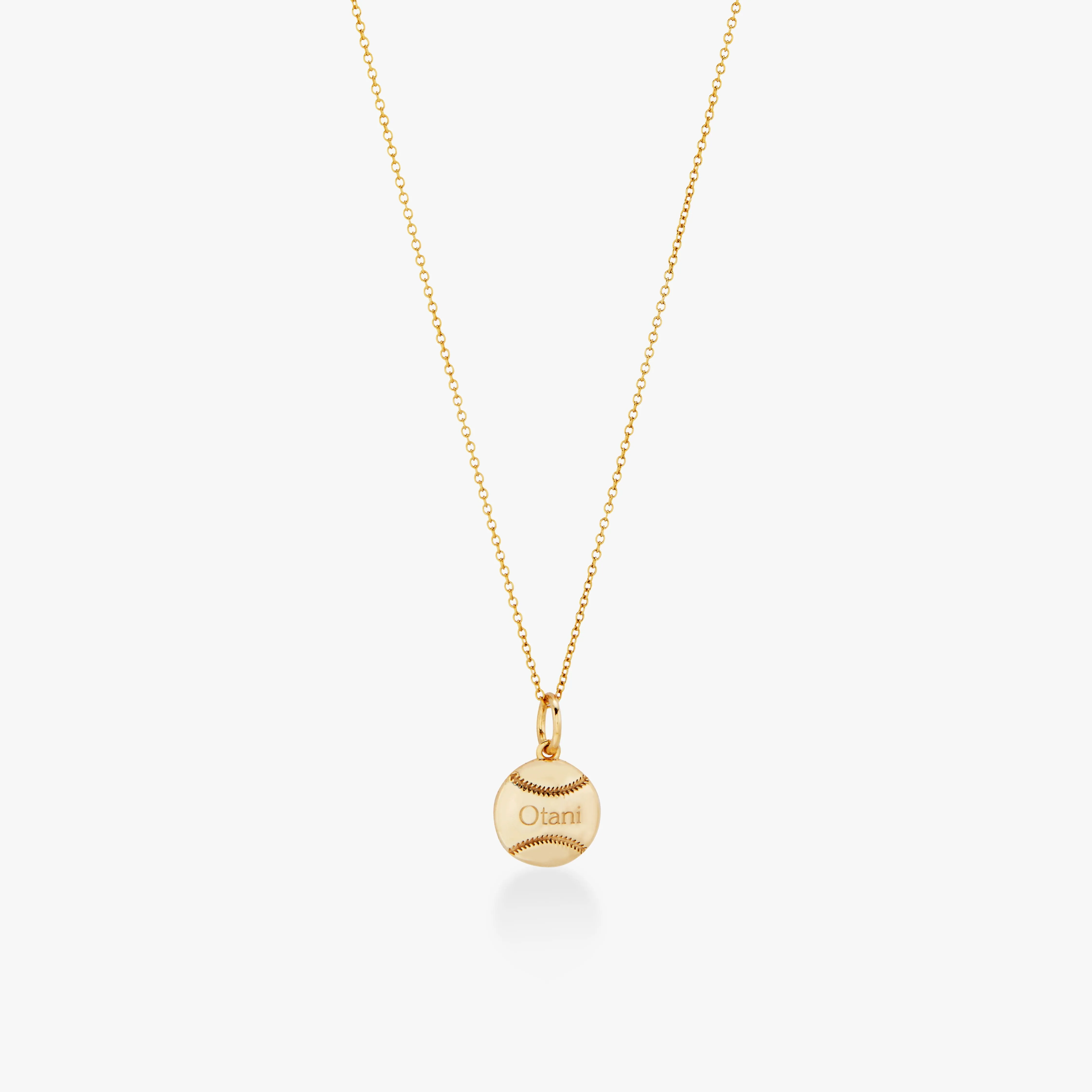 Baseball Charm Necklace sold by Tiny Tags