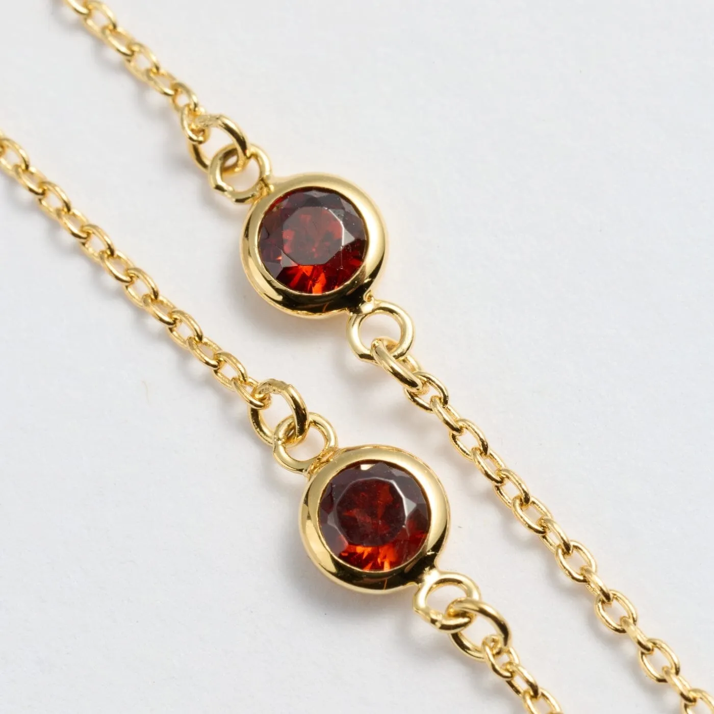 Bezel Birthstone Bracelet sold by Tiny Tags product image thumbnail 5