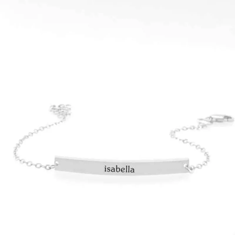 Bar Bracelet sold by Tiny Tags