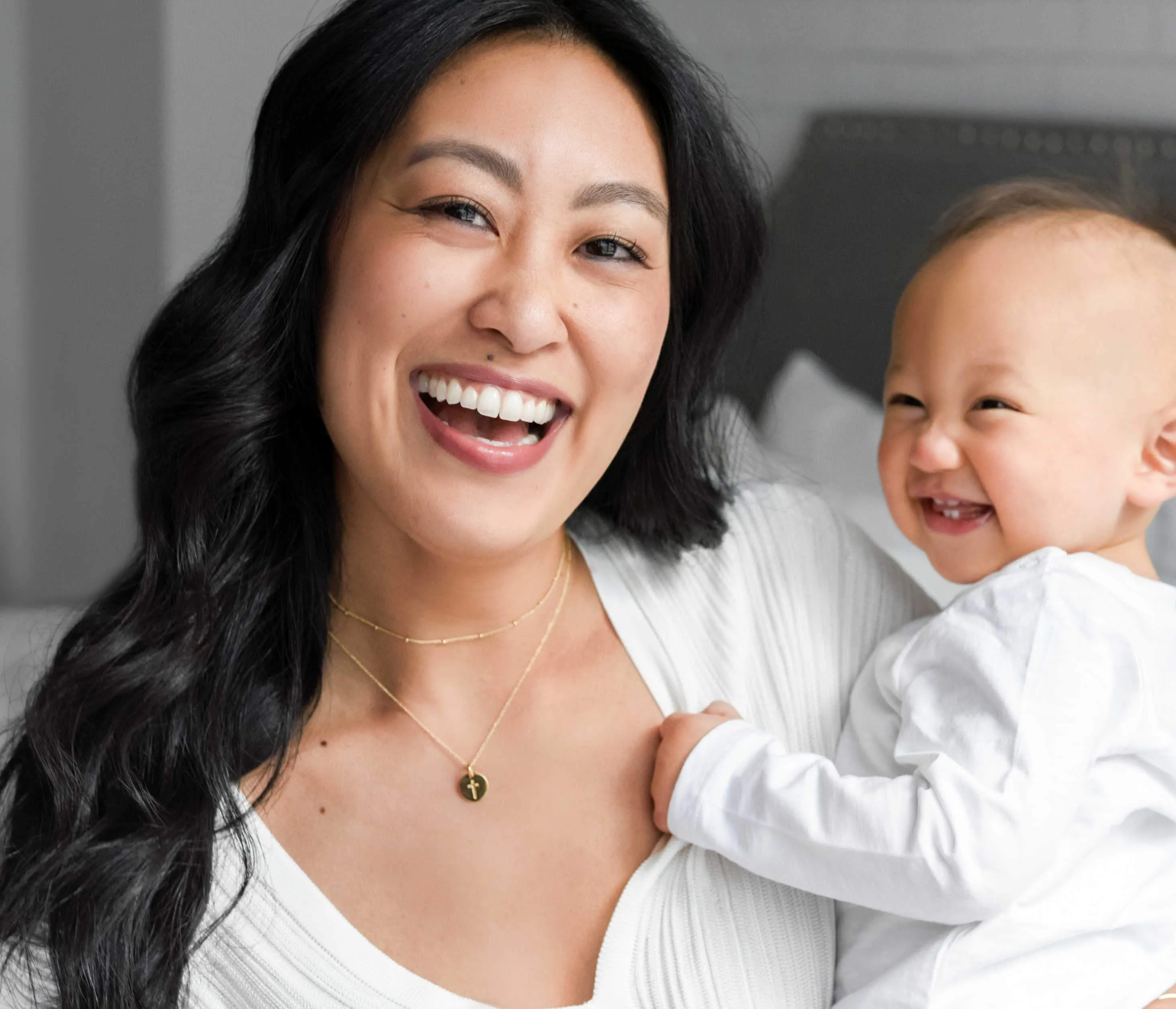 14k Gold Engravable Cross Circle Tag sold by Tiny Tags product image thumbnail 3