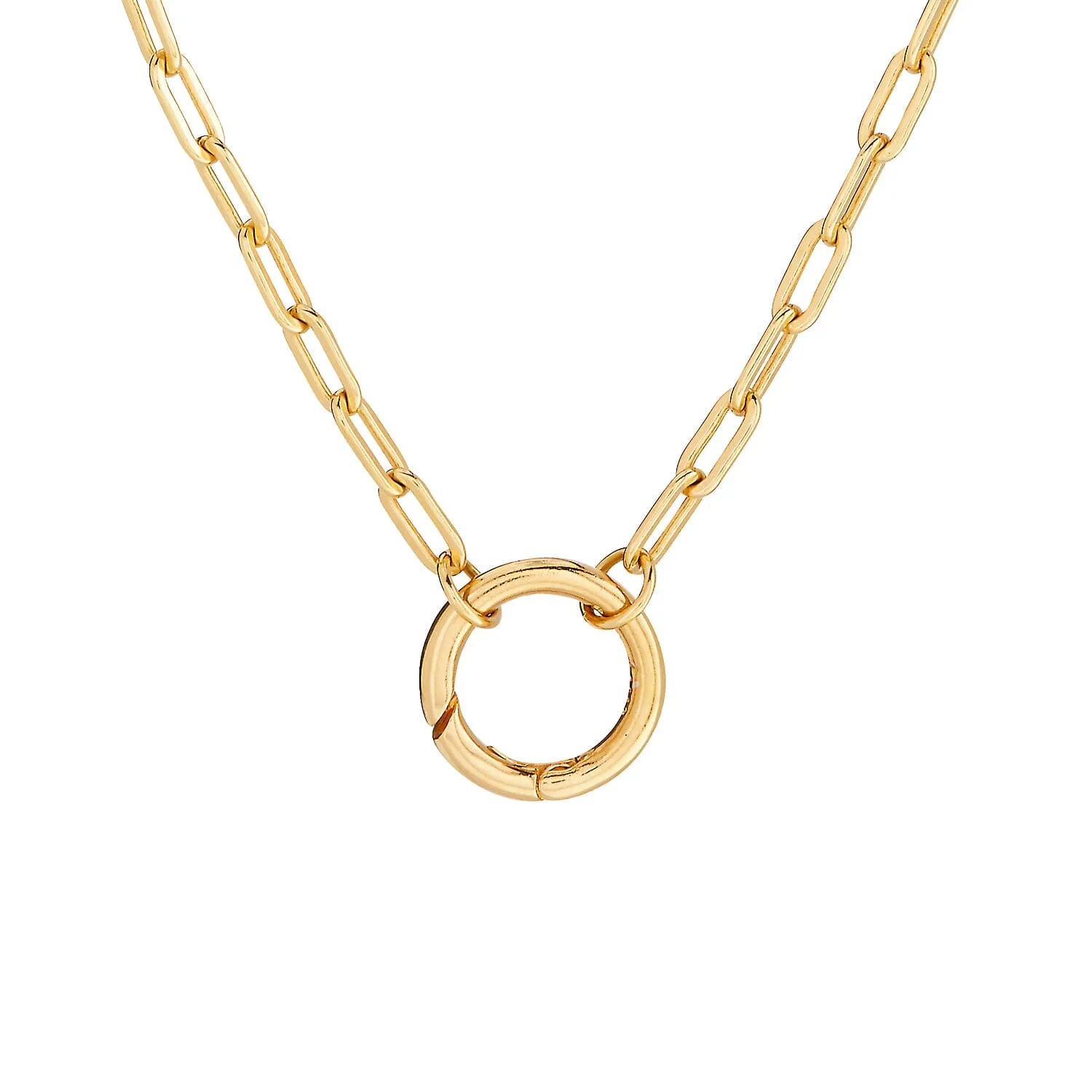 Front Clasp Mini Dog Tag Combination Necklace sold by Tiny Tags product image thumbnail 2