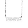 Sterling Silver Script Mama Nameplate sold by Tiny Tags