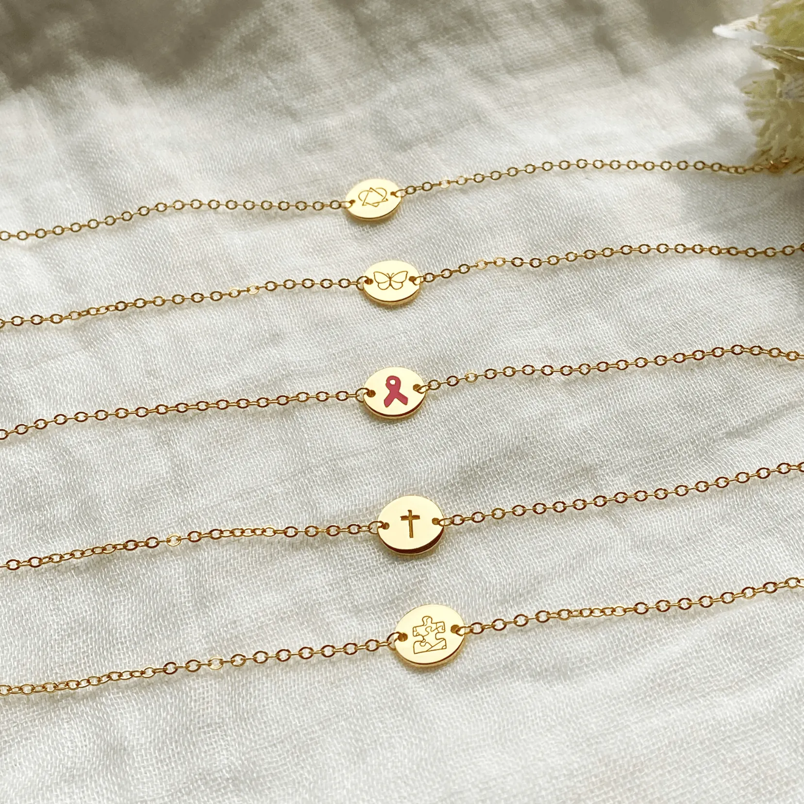 Story Charm Chain Bracelet sold by Tiny Tags product image thumbnail 5