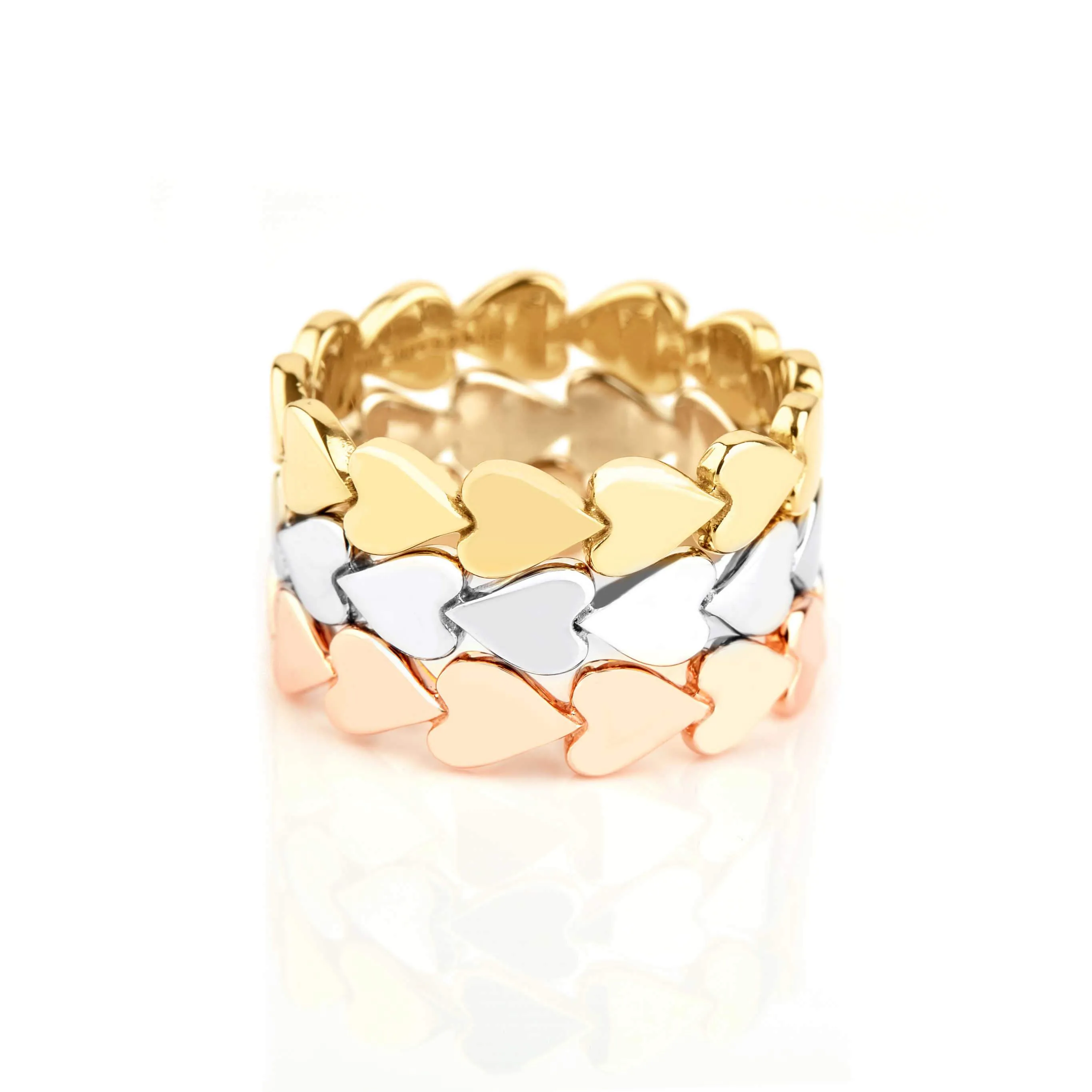 14k Gold Heart Band sold by Tiny Tags product image thumbnail 5