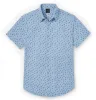 Pure Cotton - Short Sleeve- Blue Blossom sold by Airthreads