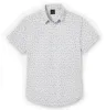 Pure Cotton - Short Sleeve- White Botanical Breeze sold by Airthreads