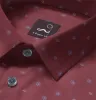 Pure Cotton - Short Sleeve - Maroon Print sold by Airthreads