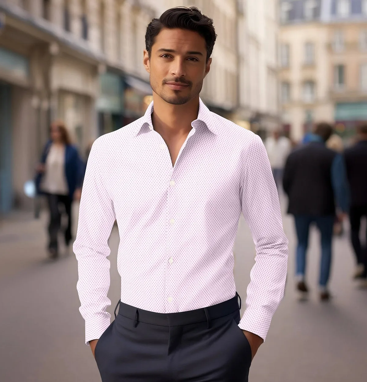 Pure Cotton - Long Sleeve - Pink Print sold by Airthreads product image thumbnail 3