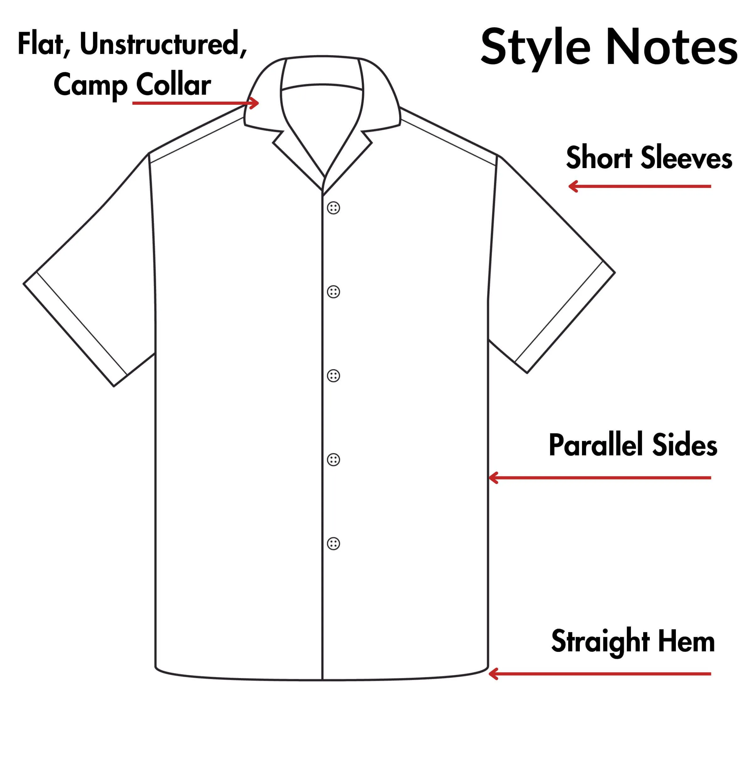 Wrinkle-Free - White with Brown Abstract - Camp Collar sold by Airthreads product image thumbnail 4