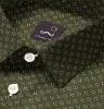 Pure Cotton - Short Sleeve- Olive Floral Medley sold by Airthreads
