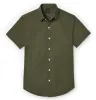 Pure Cotton - Short Sleeve- Olive Floral Medley sold by Airthreads