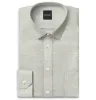 Long Sleeve Linen Shirt in Sand sold by Airthreads