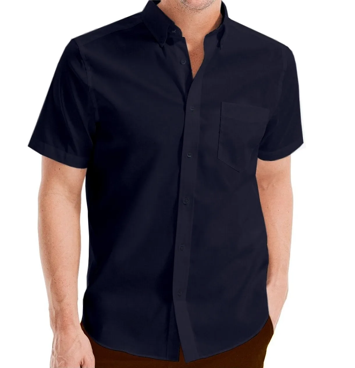 Performance Stretch - Navy - Short Sleeve sold by Airthreads product image thumbnail 3