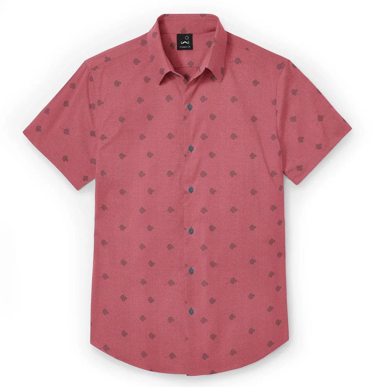 Pure Cotton - Short Sleeve - Rose Print sold by Airthreads product image thumbnail 3