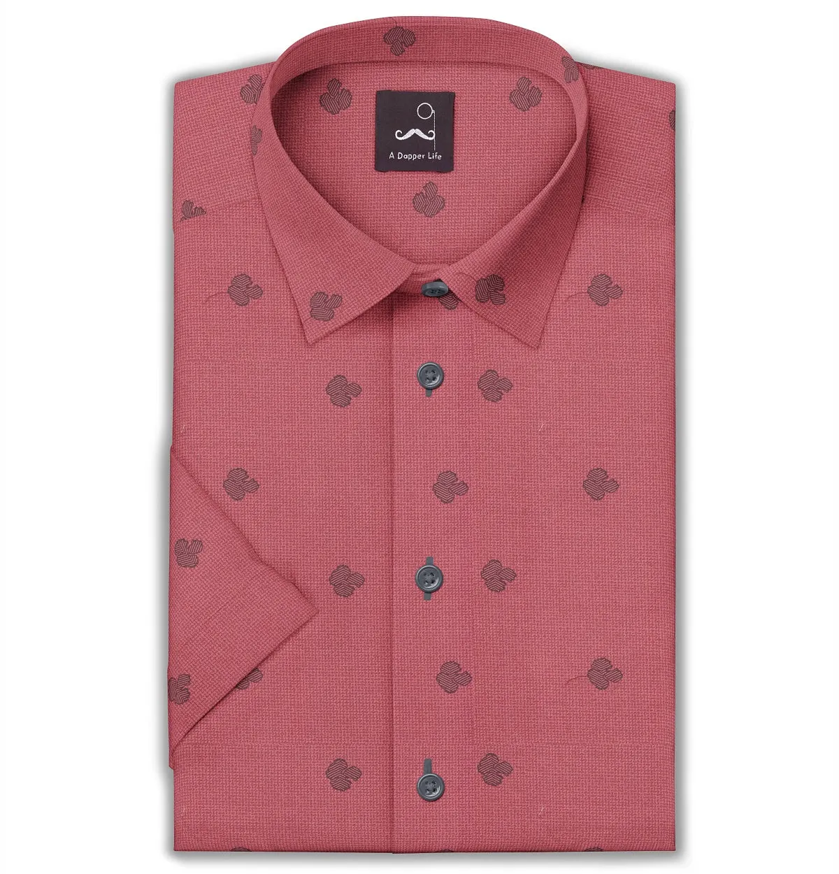Pure Cotton - Short Sleeve - Rose Print sold by Airthreads