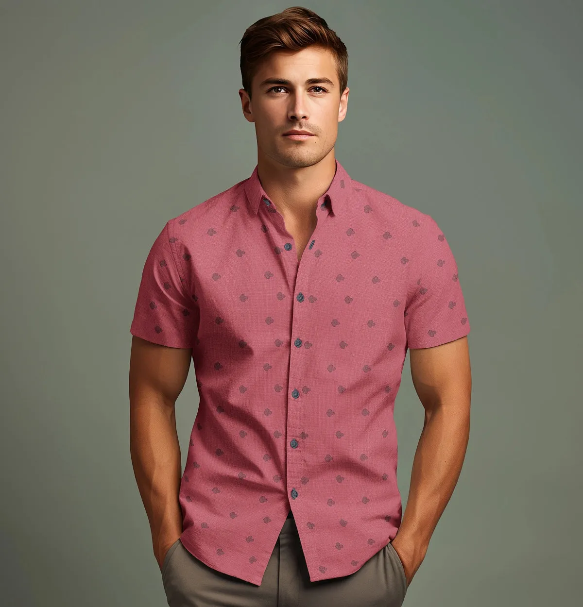 Pure Cotton - Short Sleeve - Rose Print sold by Airthreads product image thumbnail 4