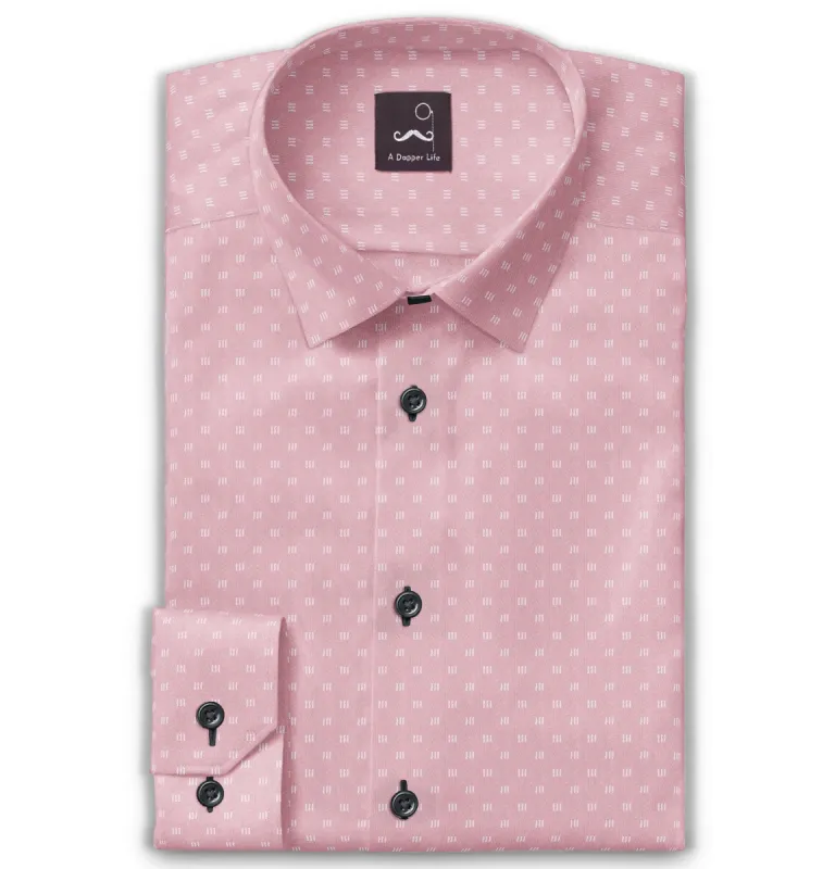 Pure Cotton - Long Sleeve - Pink Tally Marks sold by Airthreads