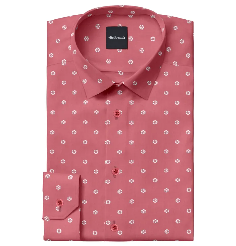 Pure Cotton- Long Sleeve Shirt - Fuschia sold by Airthreads