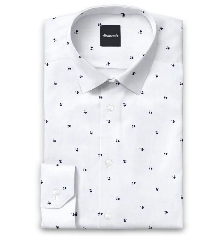 Long Sleeve 100% Cotton Shirt - White sold by Airthreads