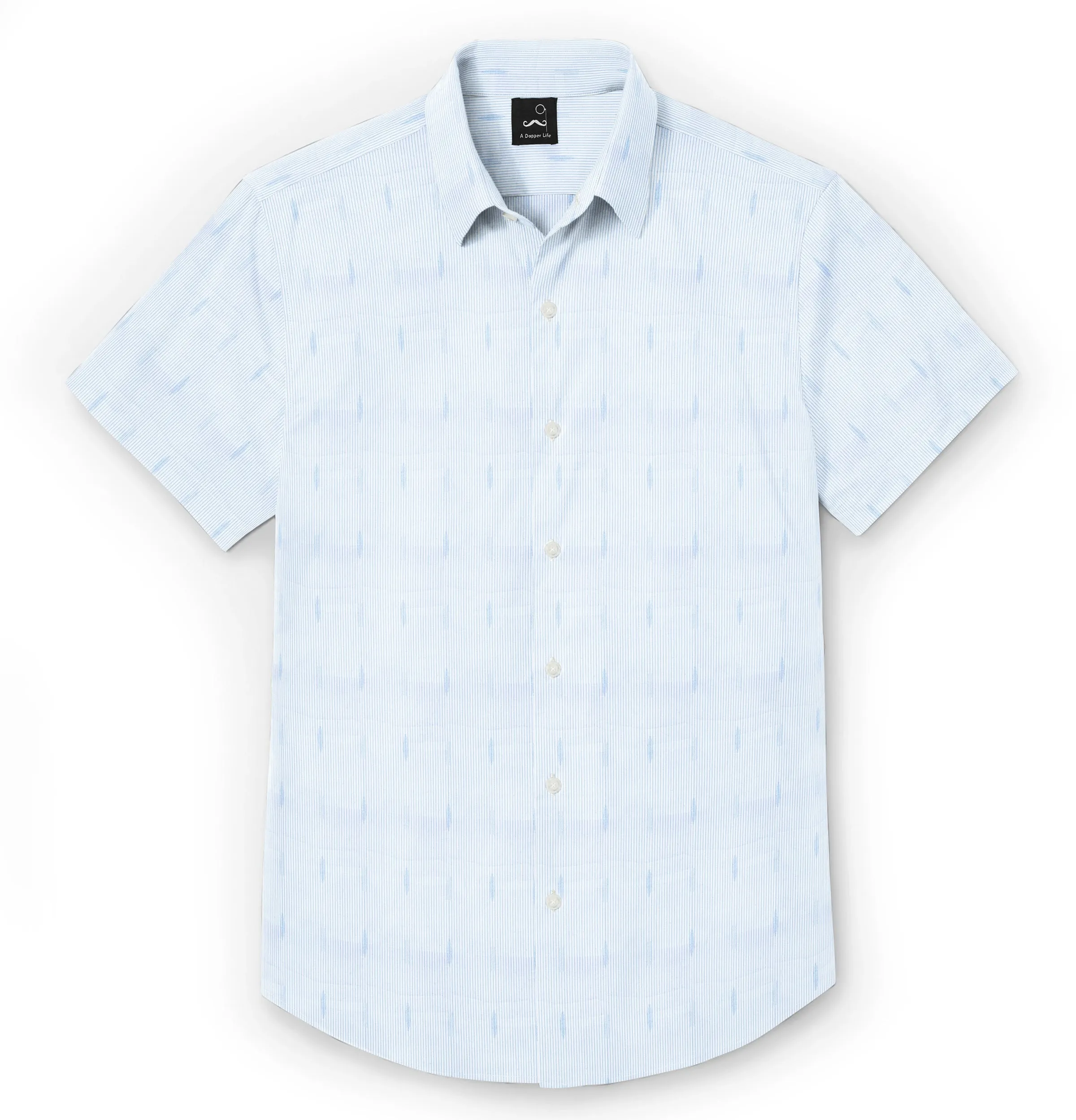 Pure Cotton - Short Sleeve - Blue Shocks sold by Airthreads product image thumbnail 3